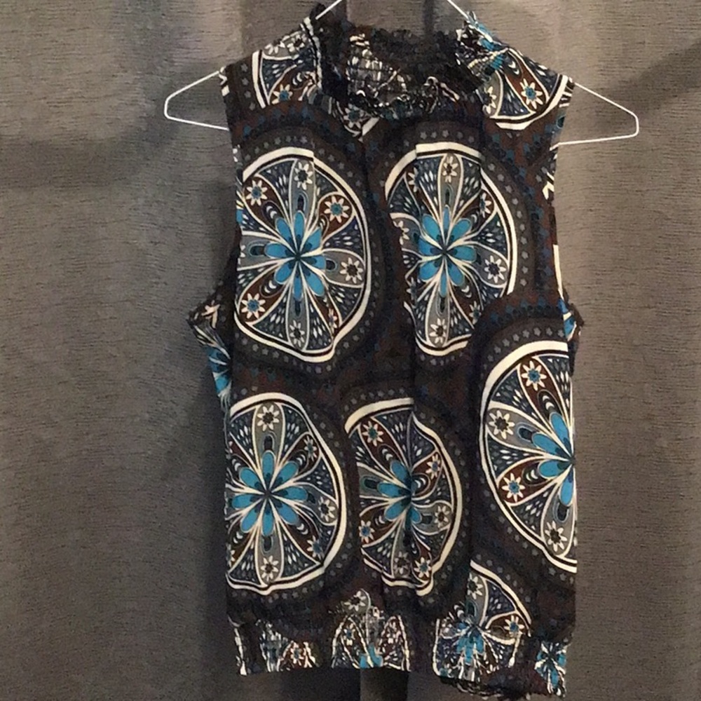 Sere Nade Womens Sleeveless Top SZ L